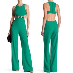 🆕 Halston Heritage Green Jumpsuit